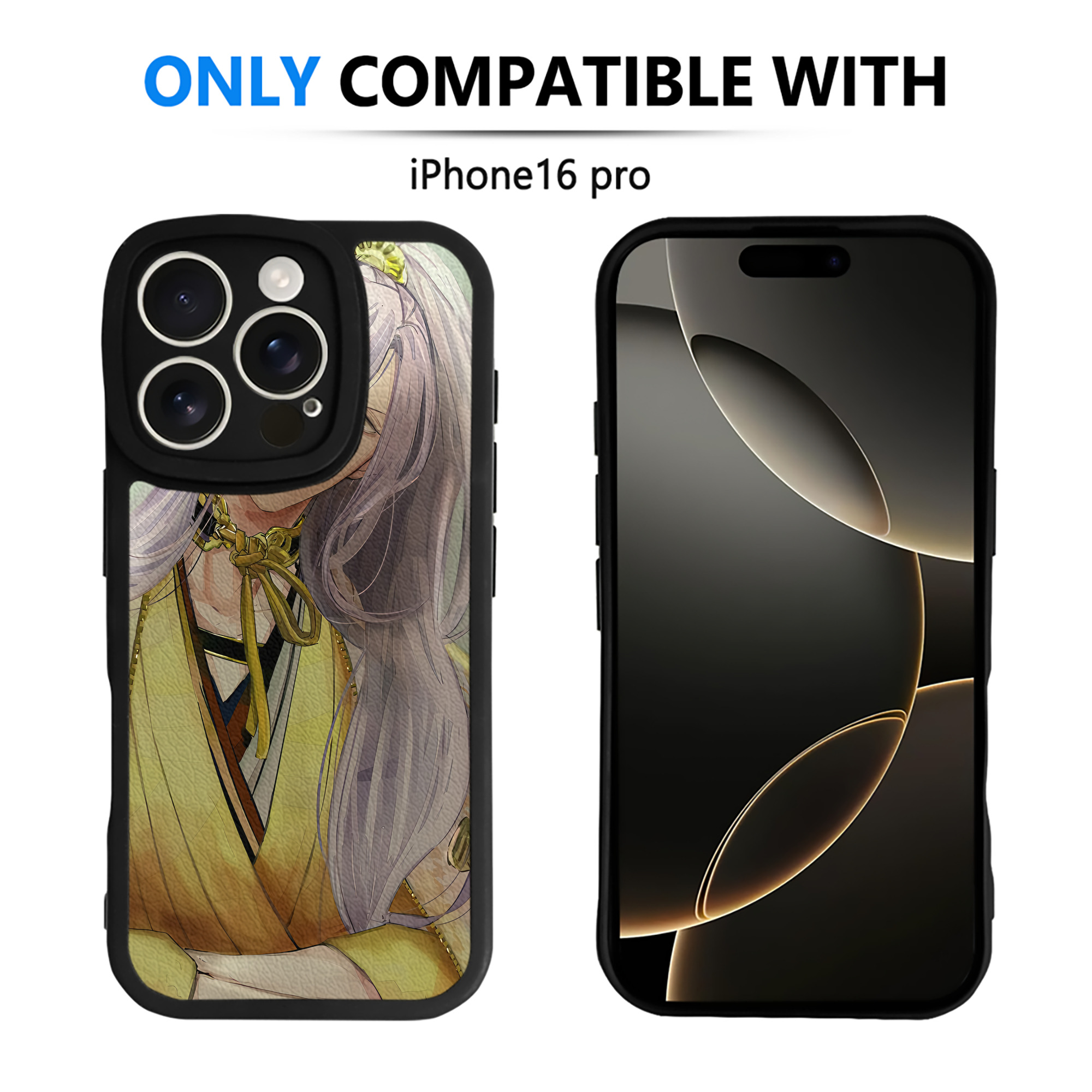 （画像用） 刀剣乱舞 Touken Ranbu 【iPhone 16シリーズ対応】シリコンスマホケース（レザー調） 材質：シリコン